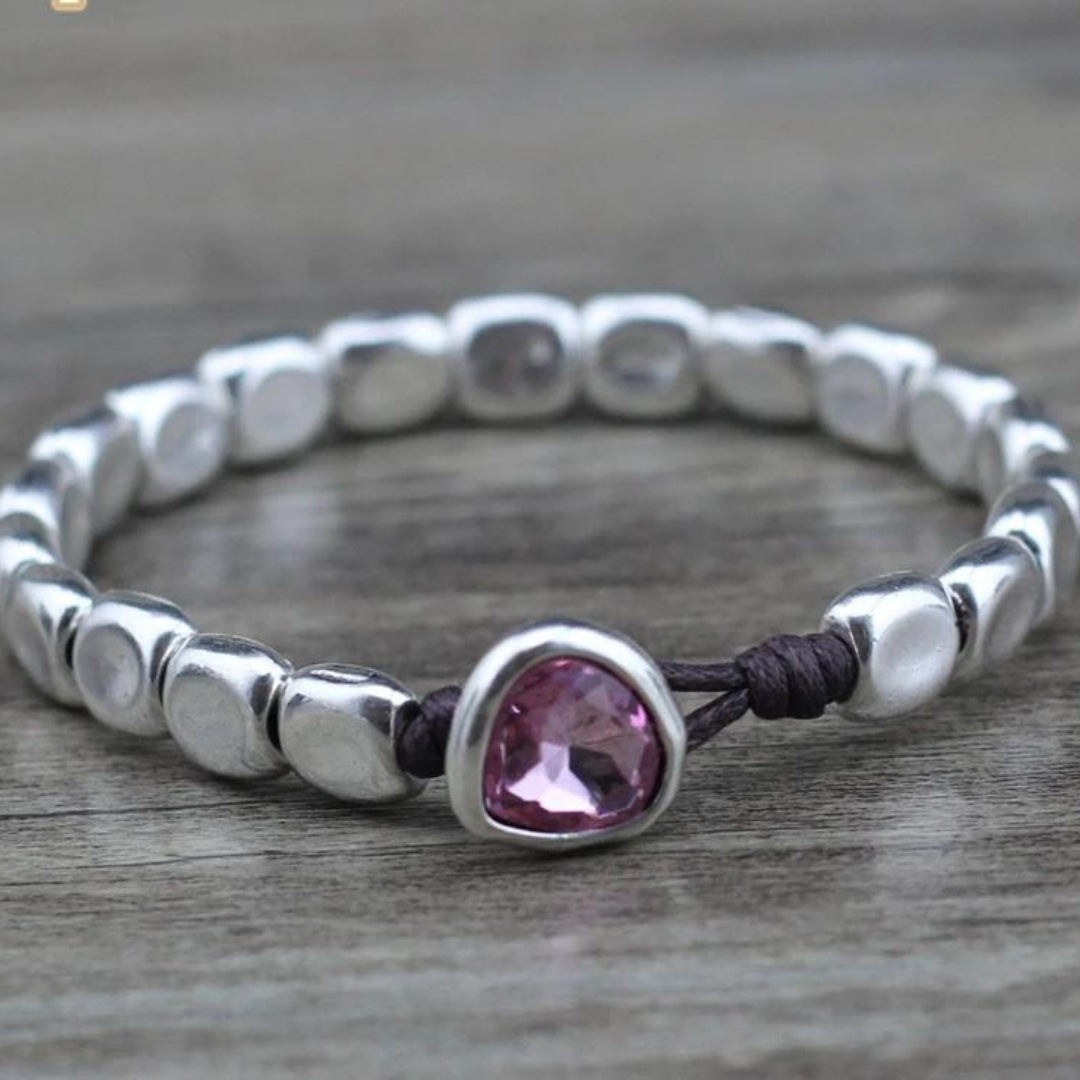 Elegante Zilveren Armband voor elke gelegenheid