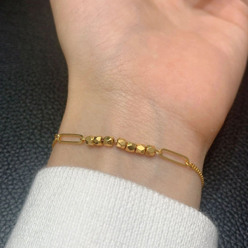 Prachtige Gouden Armband met unieke stijl