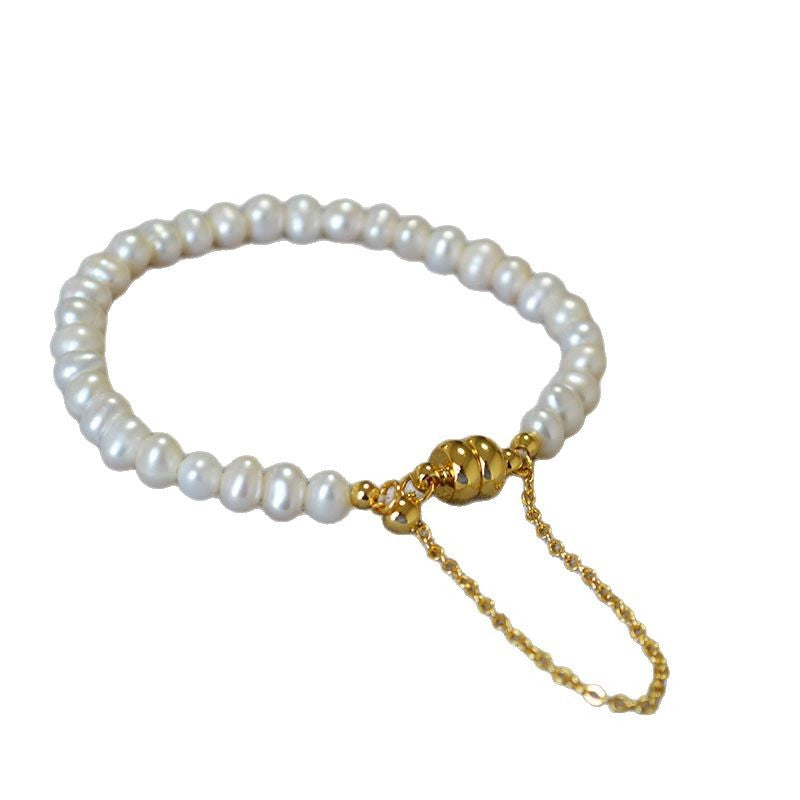 Prachtige Parel Armband met unieke stijl