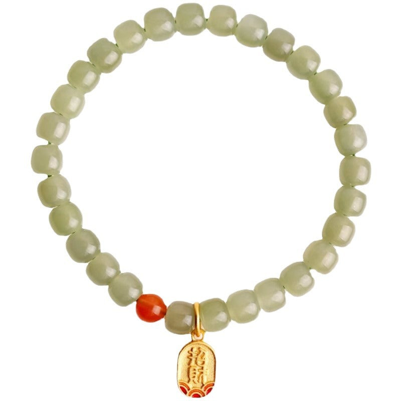 Handgemaakte vintage Parel Armband