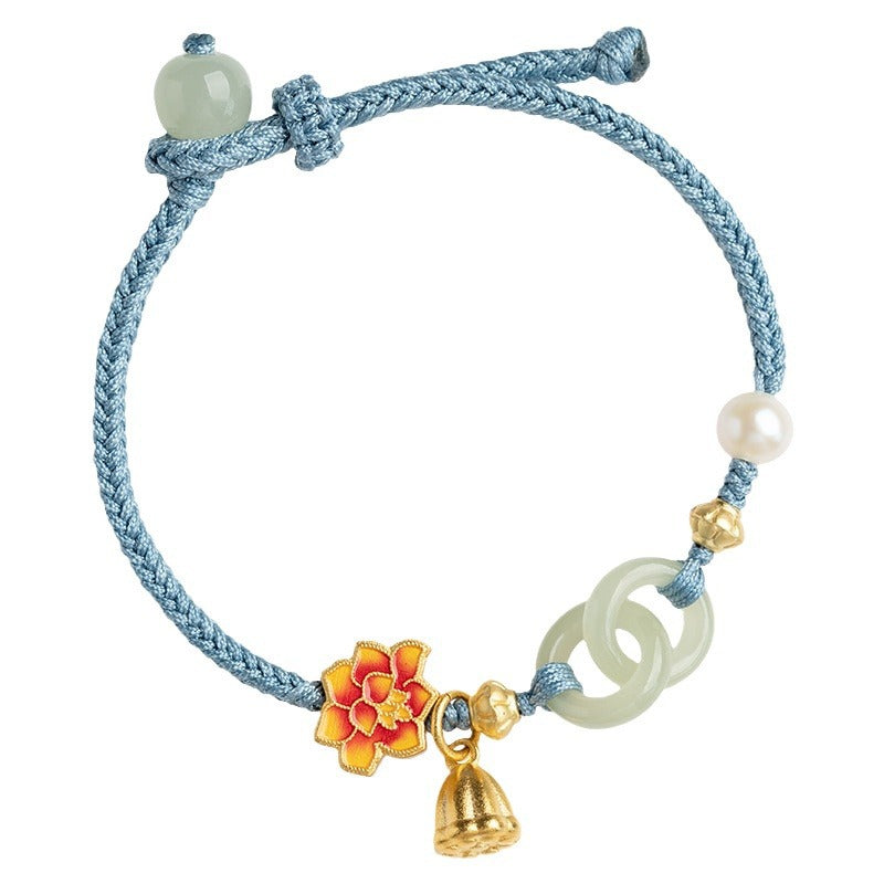 Handgemaakte vintage Parel Armband