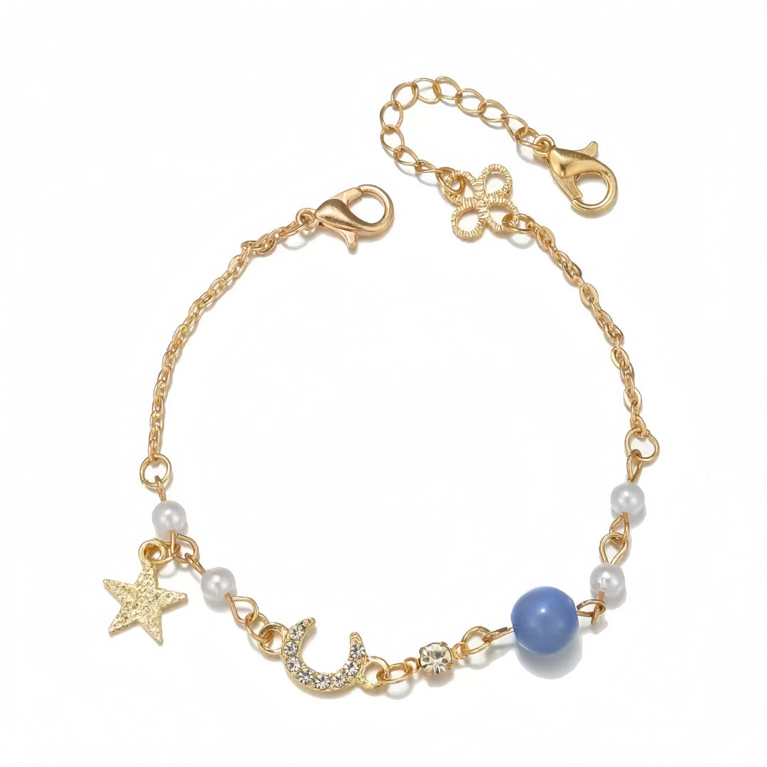 Handgemaakte vintage Parel Armband