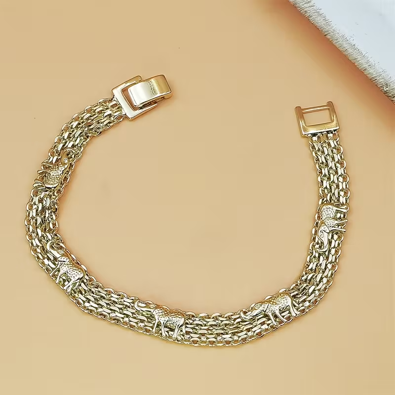 Delicaat ambachtelijke Gouden Armband