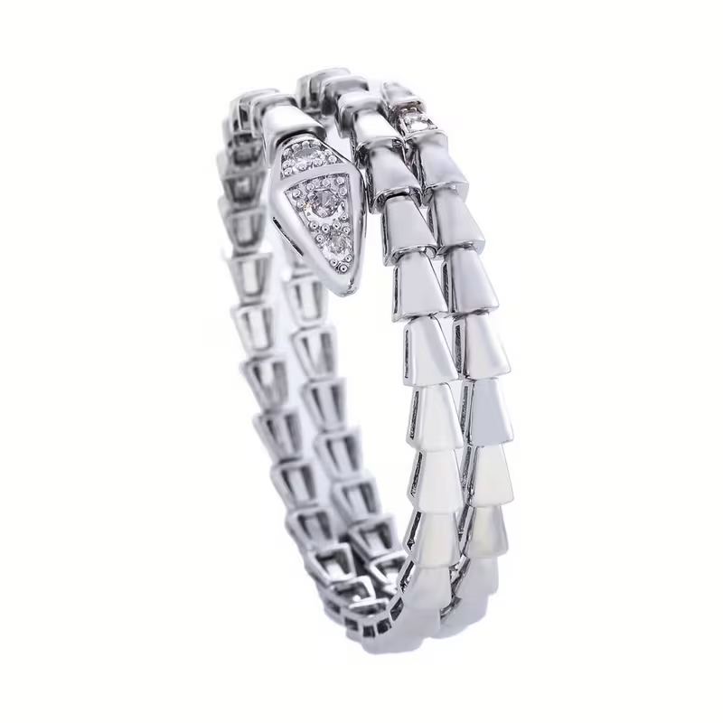 Handgemaakte vintage Gouden Armband