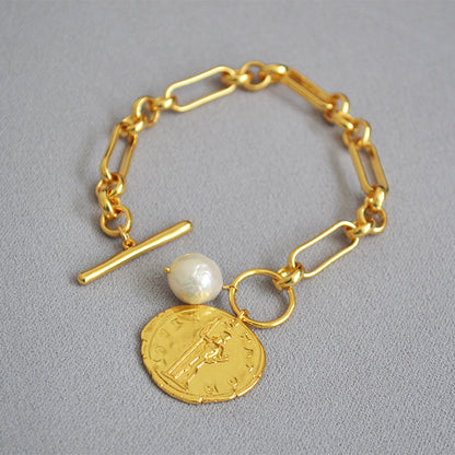Prachtige Gouden Armband met unieke stijl