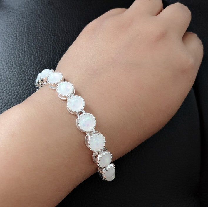 Prachtige Zilveren Armband met unieke stijl
