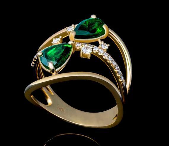 Charmante Gouden Ring voor elke gelegenheid