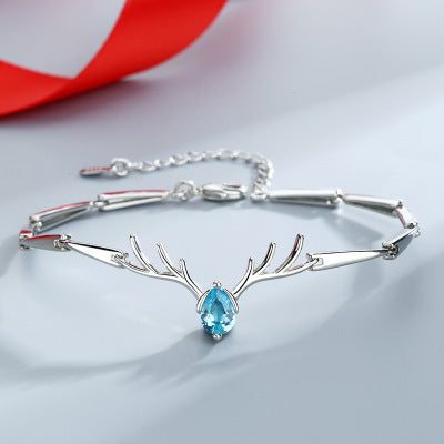 Handgemaakte vintage Zilveren Armband