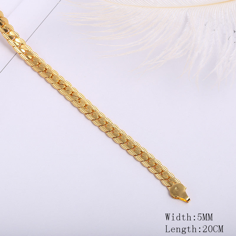 Klassieke Gouden Armband met tijdloze uitstraling