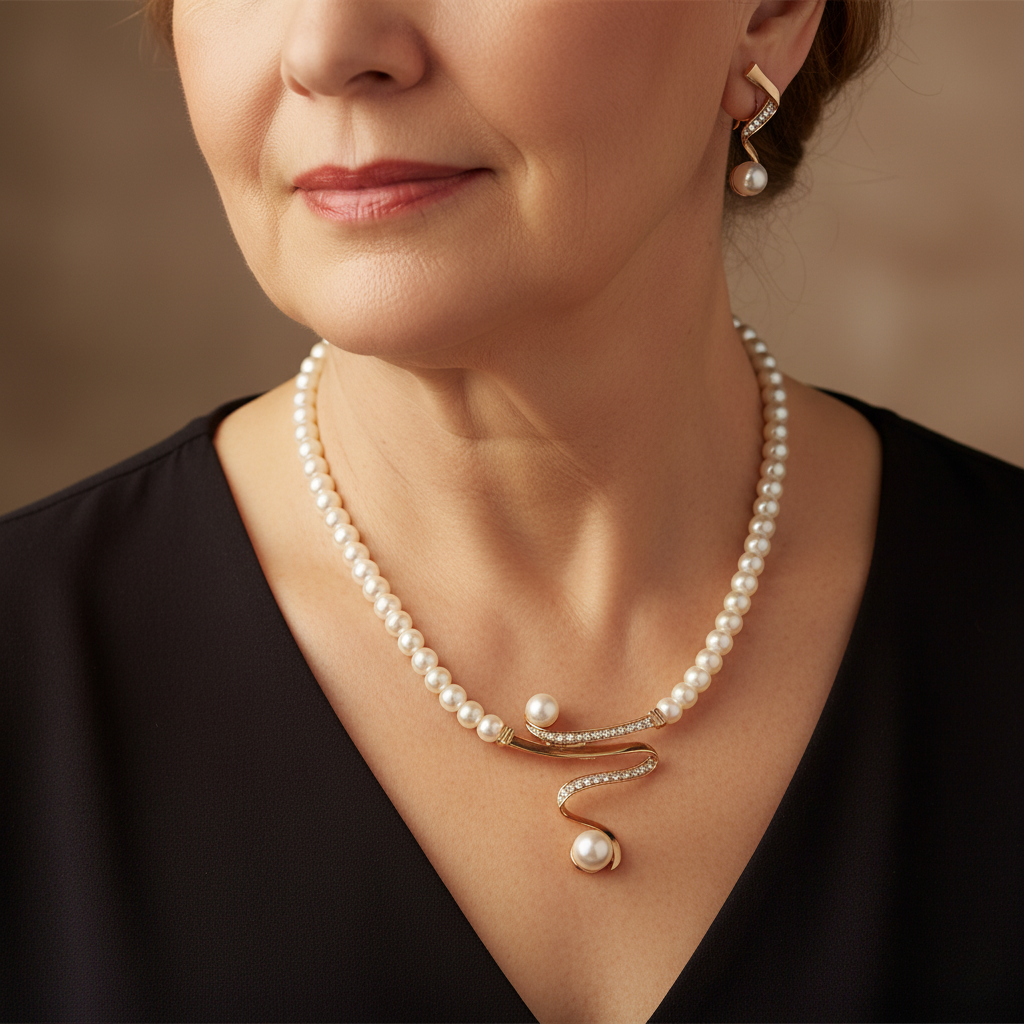 Romantische Parel Sieradenset voor speciale momenten