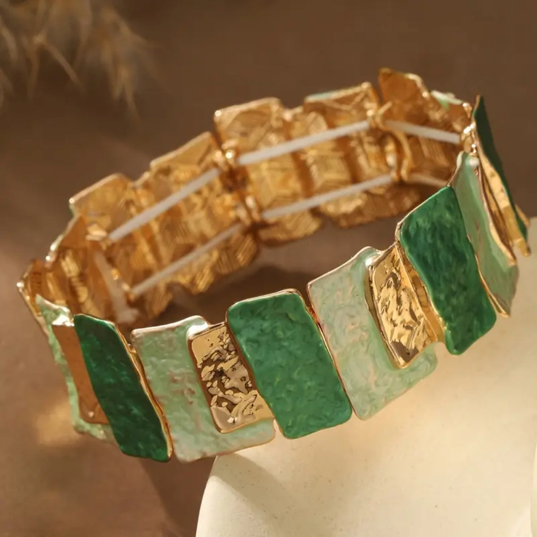 Delicaat ambachtelijke Gouden Armband