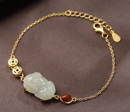 Prachtige Zilveren Armband met unieke stijl