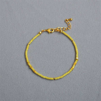 Handgemaakte vintage Zilveren Armband