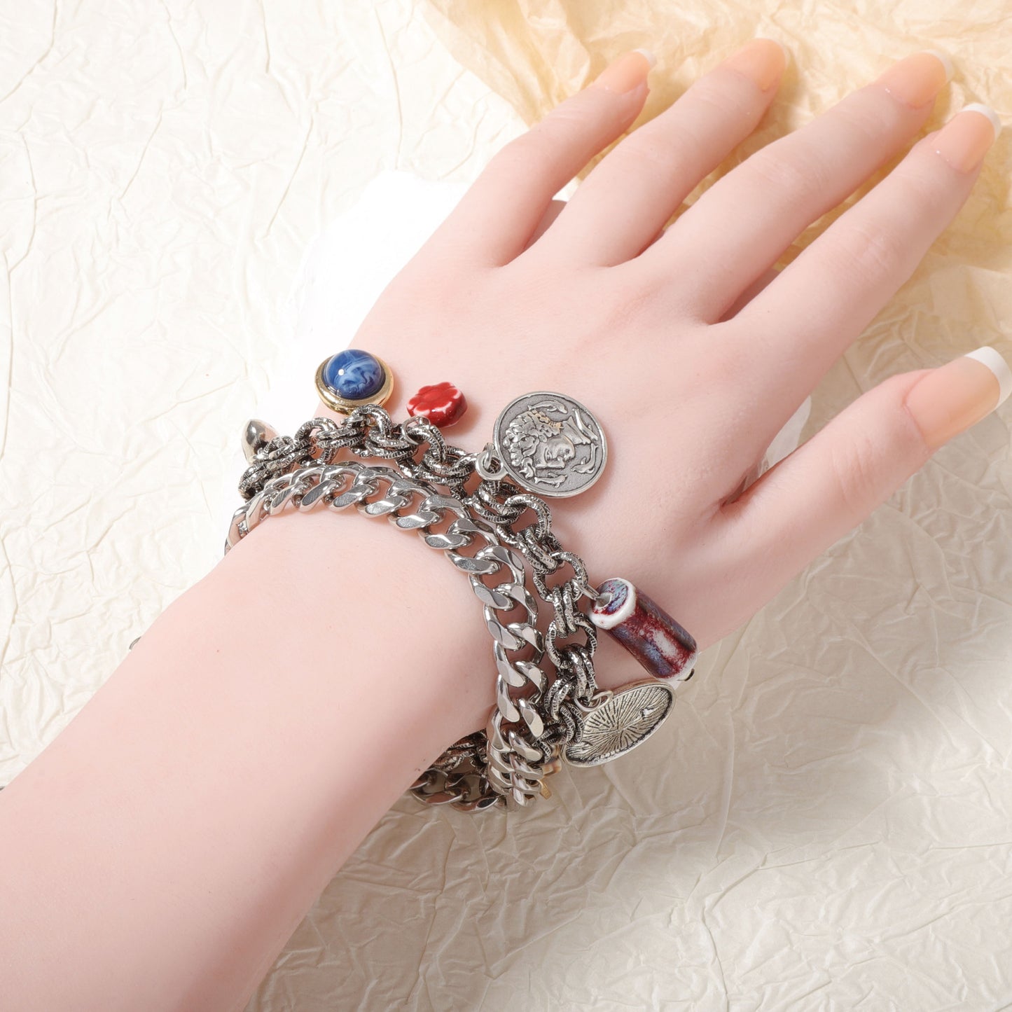 Handgemaakte vintage Armband
