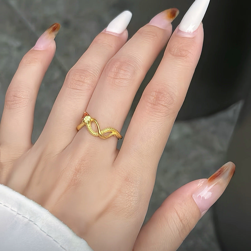 Charmante Gouden Ring voor elke gelegenheid