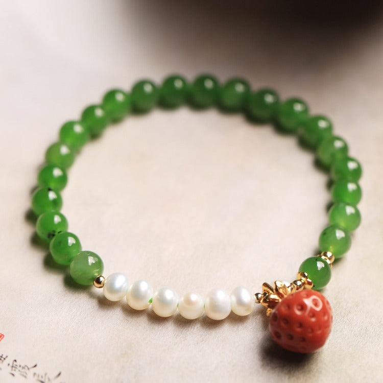 Prachtige Parel Armband met unieke stijl