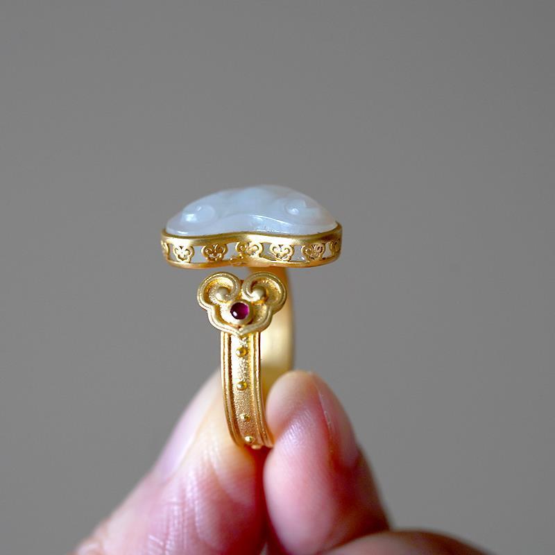 Charmante Gouden Ring voor elke gelegenheid