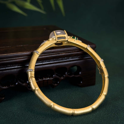 Delicaat ambachtelijke Gouden Armband