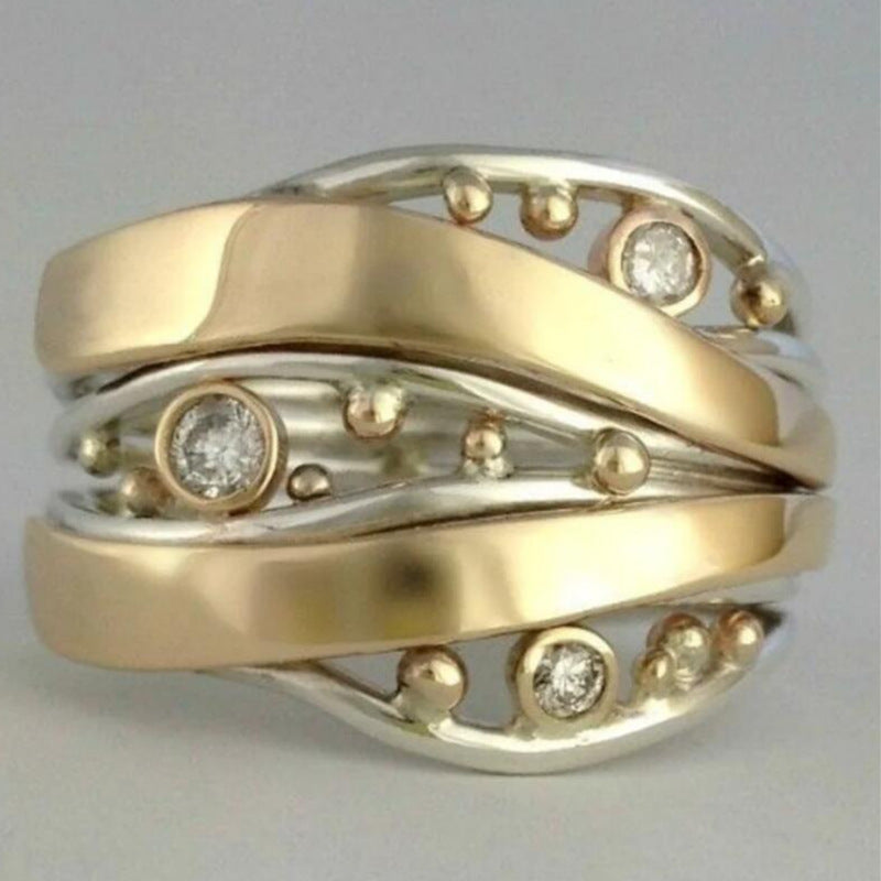 Charmante Gouden Ring voor elke gelegenheid