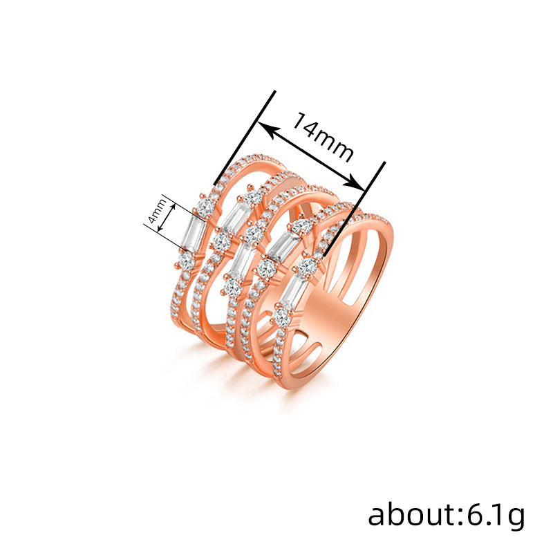 Charmante Gouden Ring voor elke gelegenheid