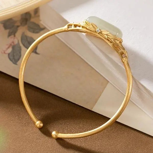 Handgemaakte vintage Zilveren Armband