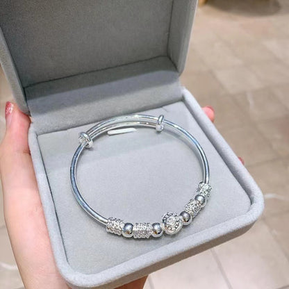 Prachtige Zilveren Armband met unieke stijl