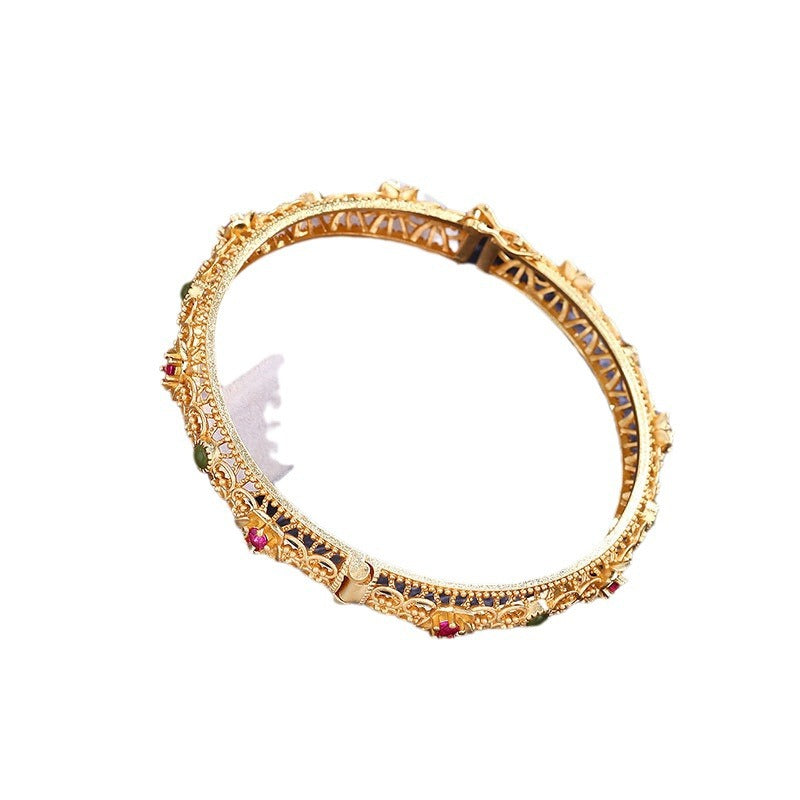 Delicaat ambachtelijke Gouden Armband