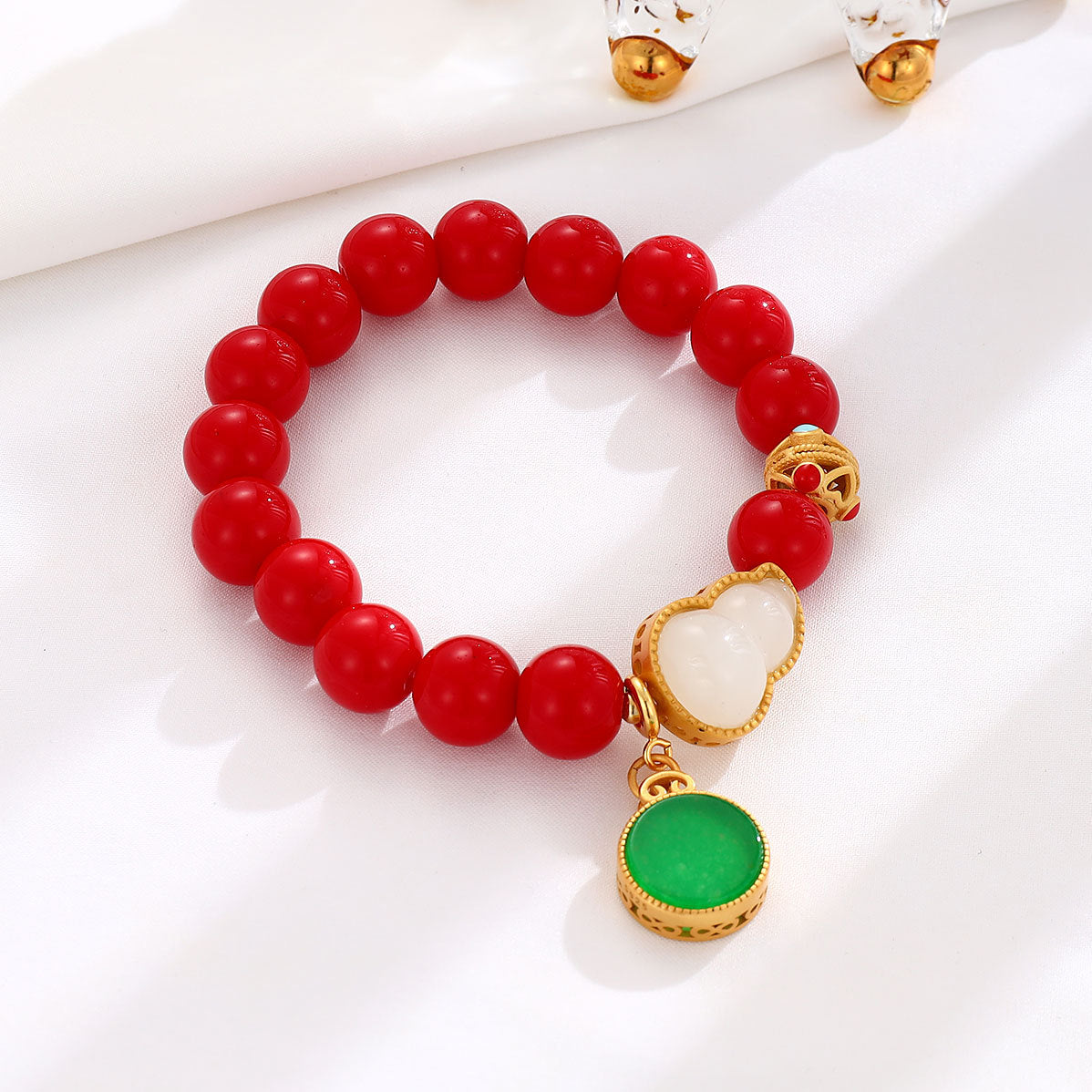 Handgemaakte vintage Zilveren Armband