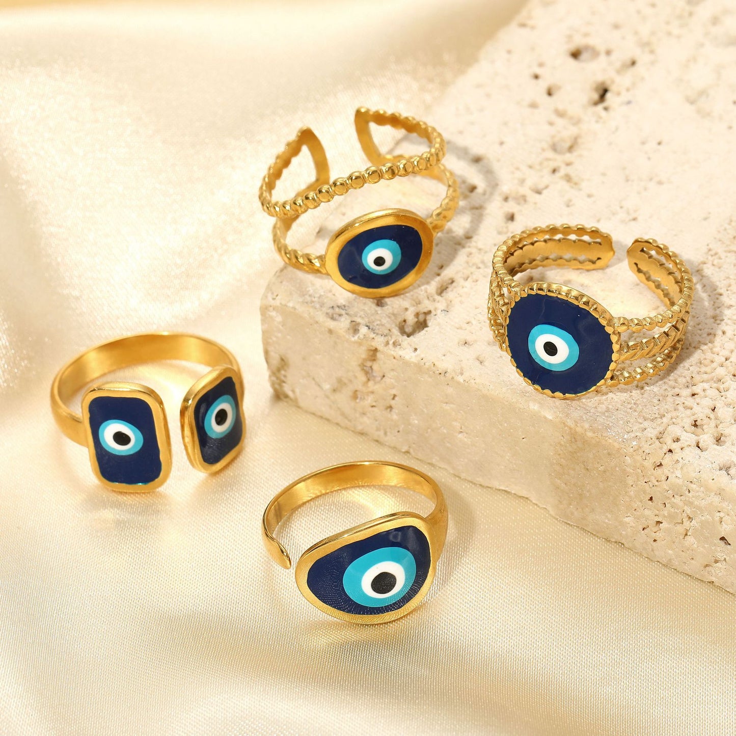 Handgemaakte vintage Gouden Armband