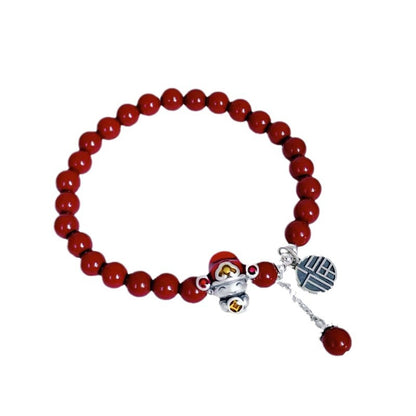 Handgemaakte vintage Zilveren Armband