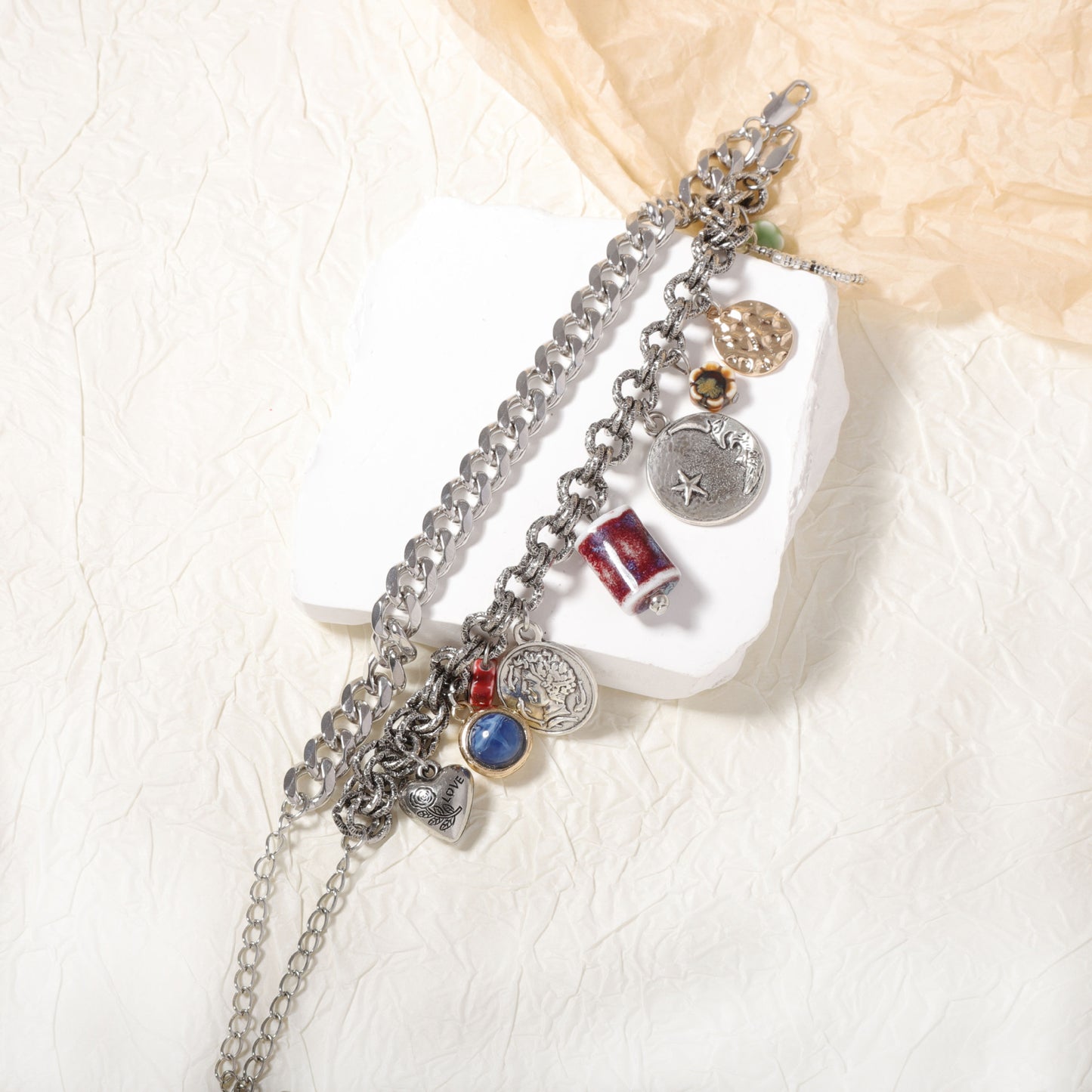 Handgemaakte vintage Armband