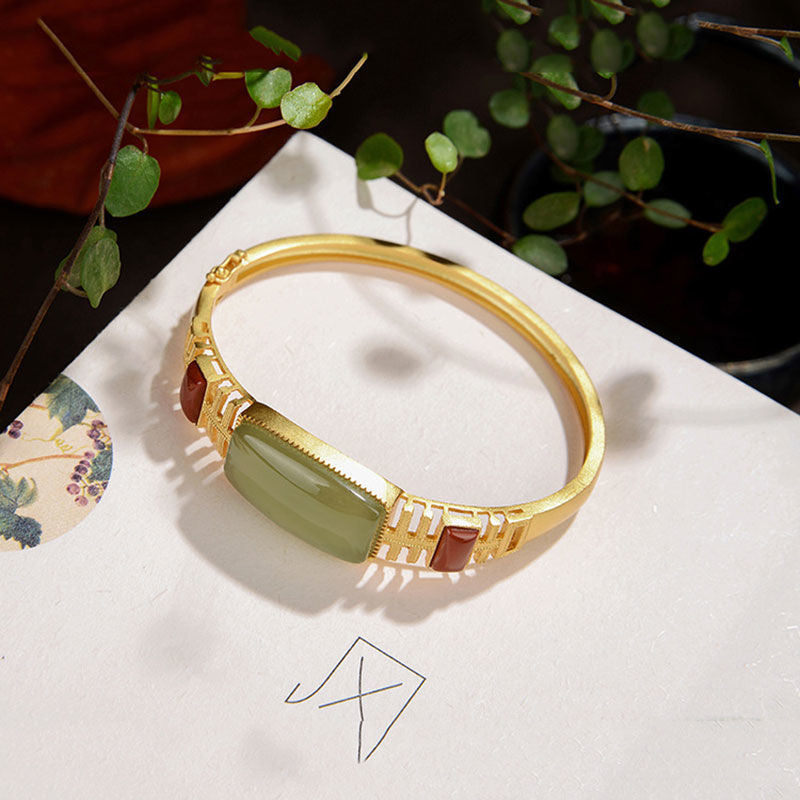 Prachtige Zilveren Armband met unieke stijl