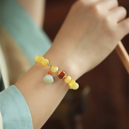 Handgemaakte vintage Zilveren Armband