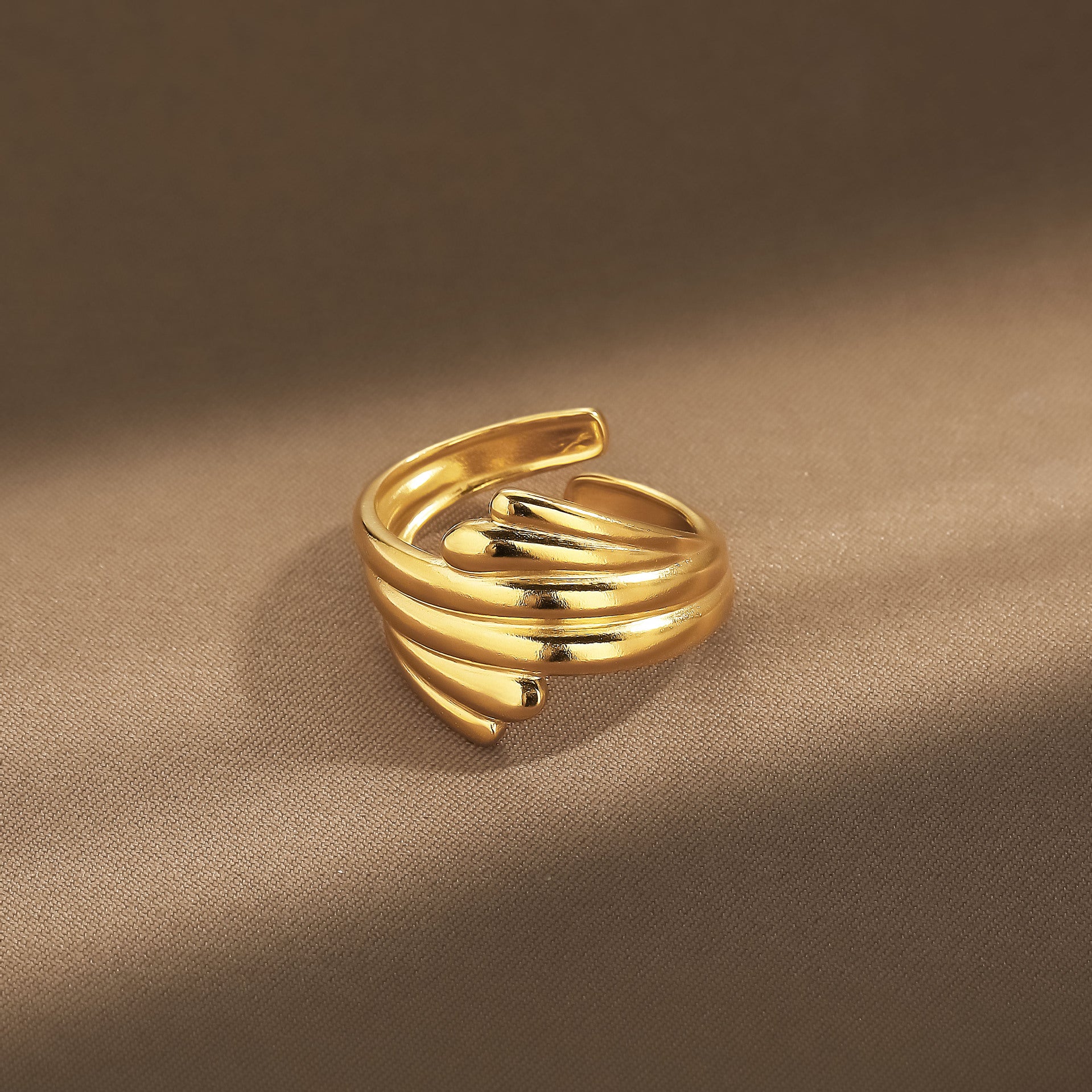 Charmante Gouden Ring voor elke gelegenheid