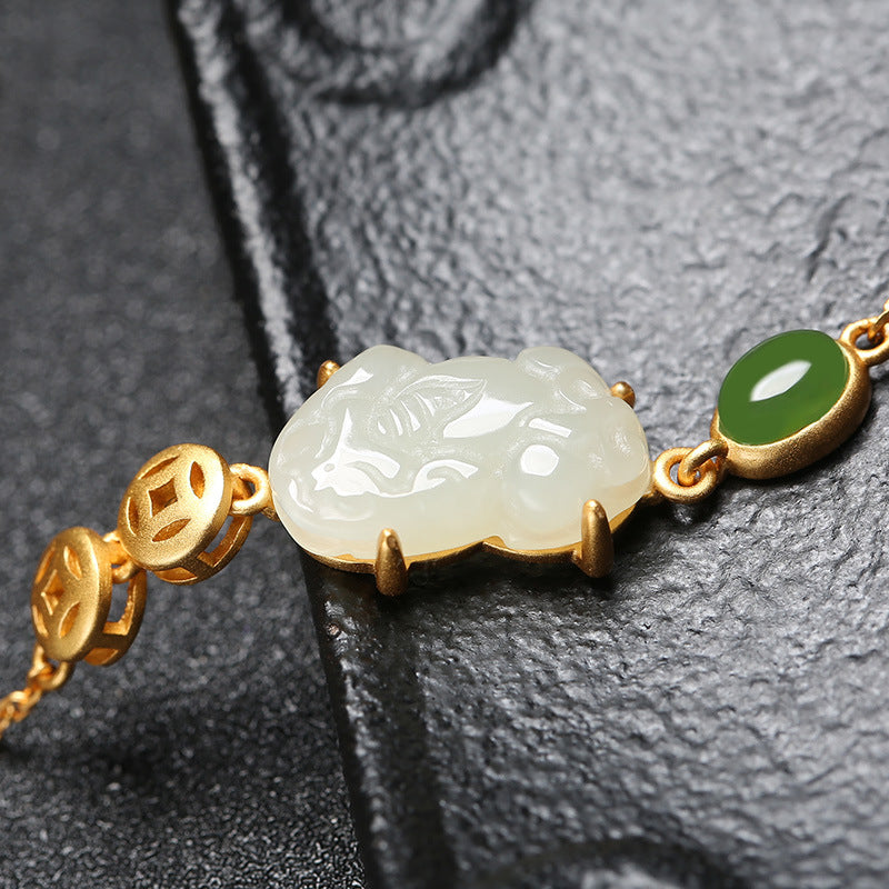 Prachtige Zilveren Armband met unieke stijl