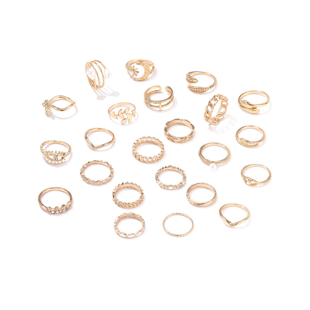 Charmante Gouden Ring voor elke gelegenheid