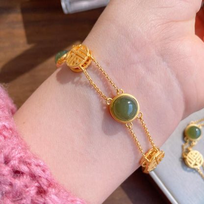 Delicaat ambachtelijke Gouden Armband