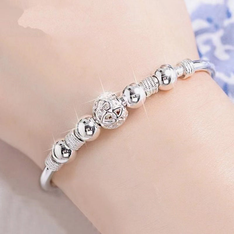 Prachtige Zilveren Armband met unieke stijl