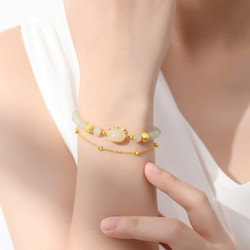 Prachtige Gouden Armband met unieke stijl