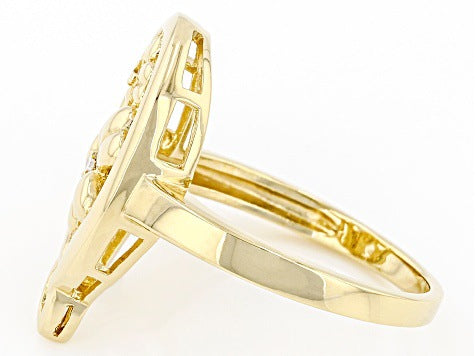 Charmante Gouden Ring voor elke gelegenheid