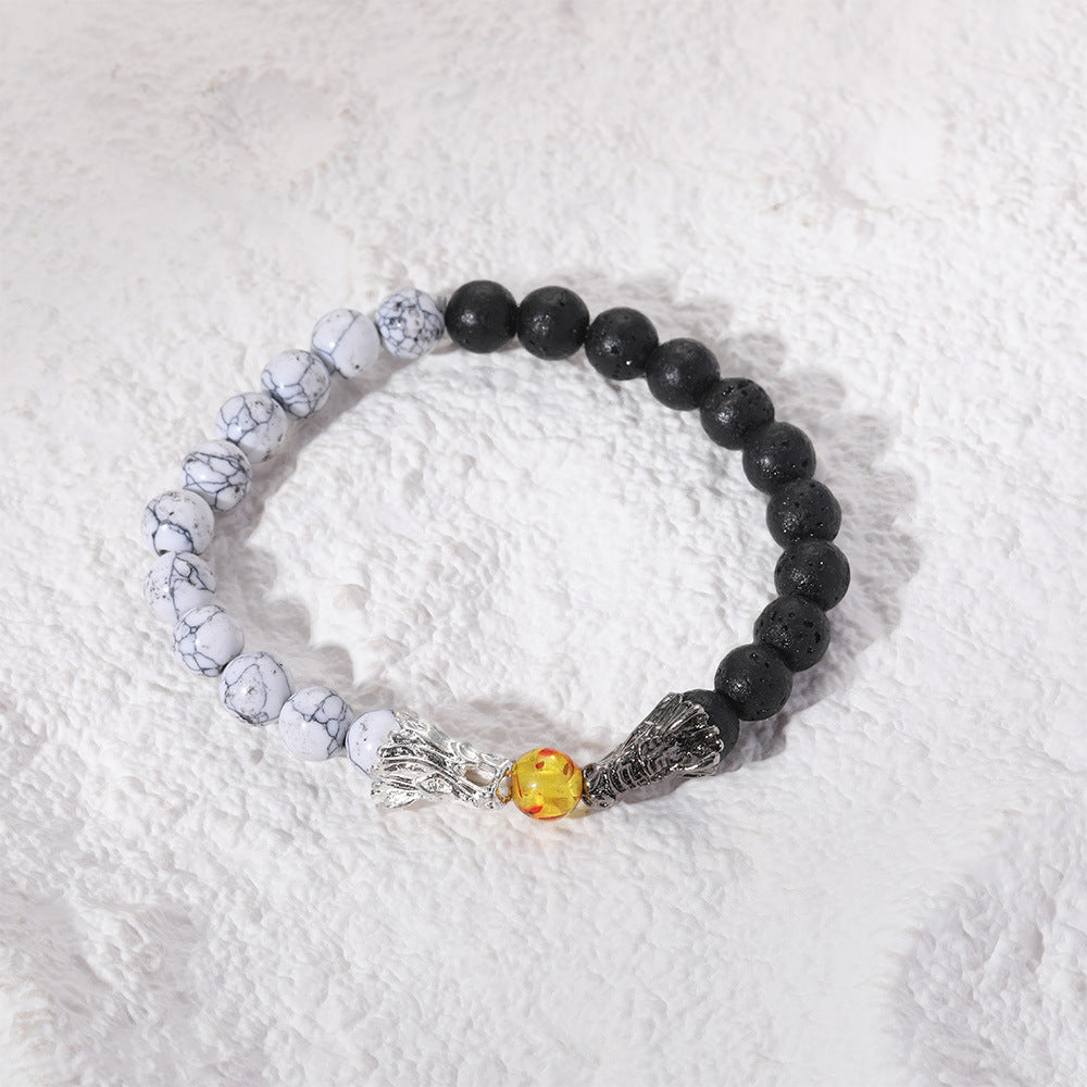 Handgemaakte vintage Parel Armband