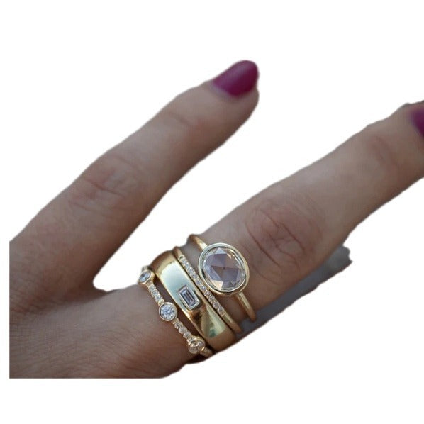 A Must-Have - Delicaat ambachtelijke Gouden Ring