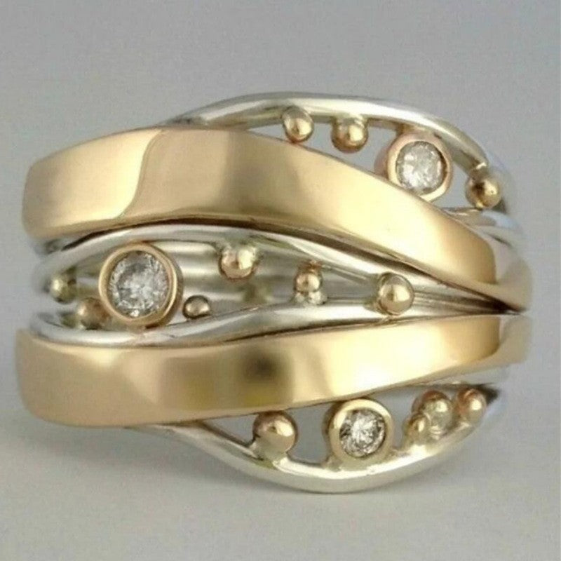 Charmante Gouden Ring voor elke gelegenheid