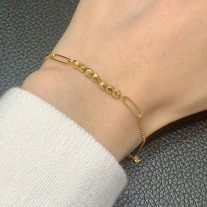 Prachtige Gouden Armband met unieke stijl