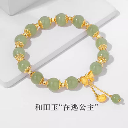 Handgemaakte vintage Zilveren Armband