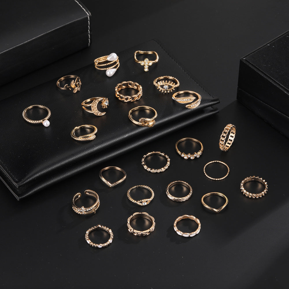 Charmante Gouden Ring voor elke gelegenheid