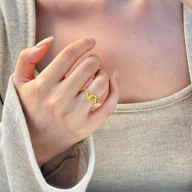 Charmante Gouden Ring voor elke gelegenheid