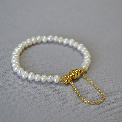 Prachtige Parel Armband met unieke stijl