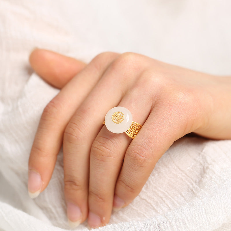 Charmante Gouden Ring voor elke gelegenheid