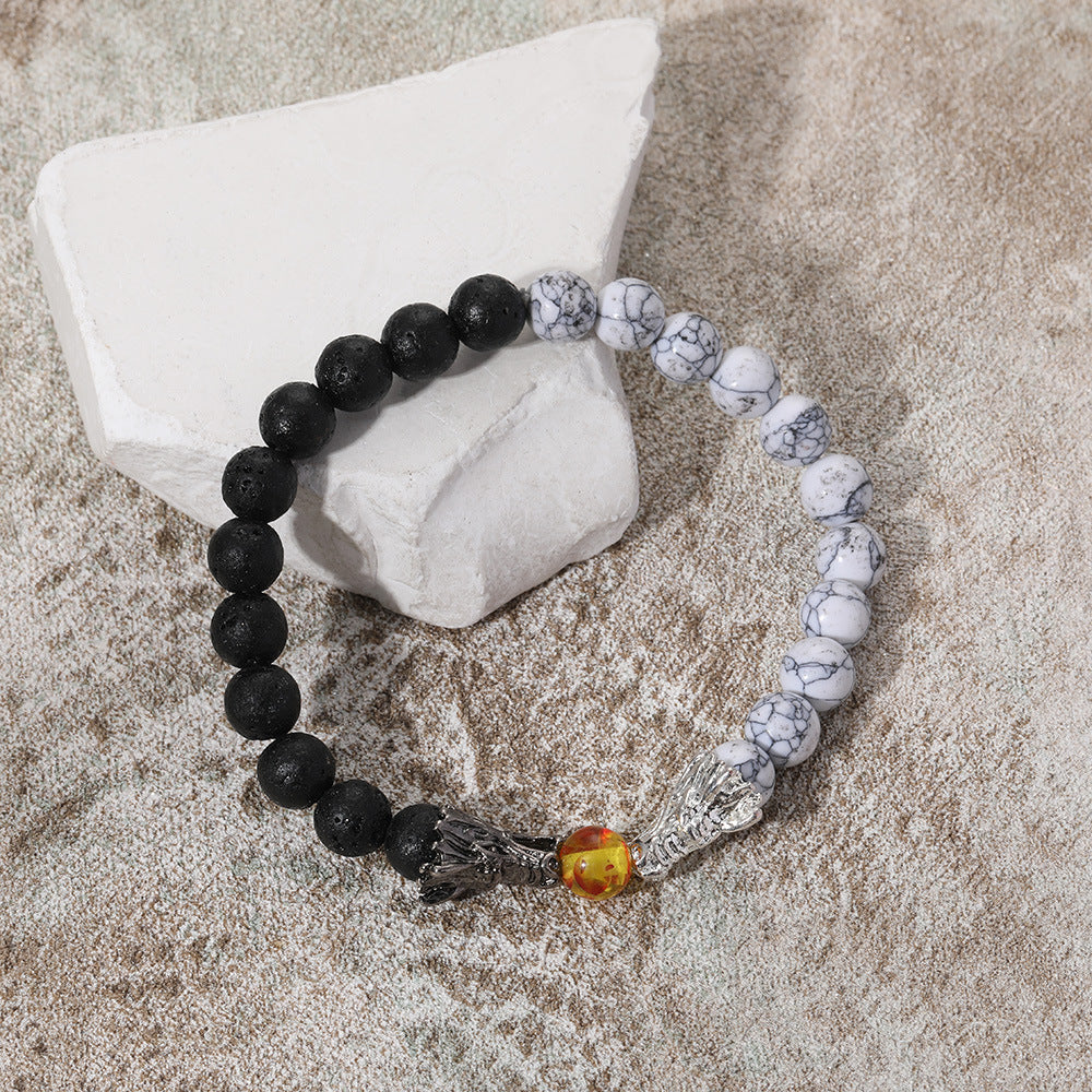 Handgemaakte vintage Parel Armband